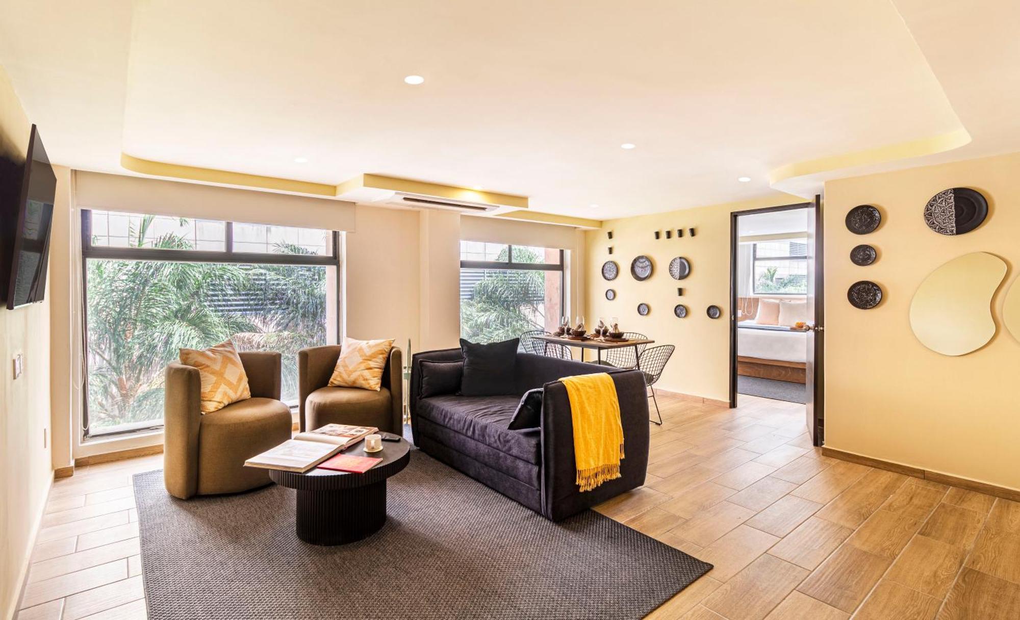 Grand Chapultepec Residencial Hotel เม็กซิโกซิตี้ ภายนอก รูปภาพ